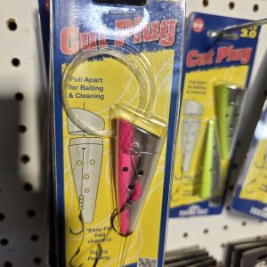 Yakima Bait Cut Plug Silver Pink Scale Rigged
