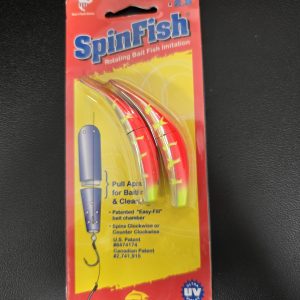 Yakima Bait SpinFish- Plug 2.5 " Flo Red 2pk Cow Girl