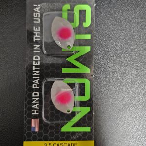 Simon 3.5 Cascade Prl White Pink Dot