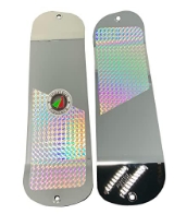 Shortbus Flashers 11" Super Series (Dipped Silver Bullet)