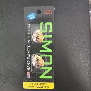Simon Spinner Blade 3.5 Colorado 50/50 (2 ct)