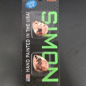 Simon 3.5 Colorado Hex Spinner Blades 2-Pack Copper