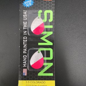 Simon 3.5 Colorado Hex Spinner Blades 2-Pack Cotton Candy