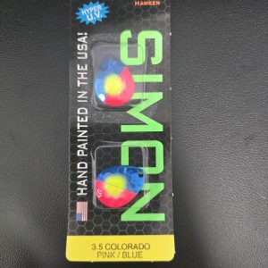 Simon Spinner Blade 3.5 Pink Blue